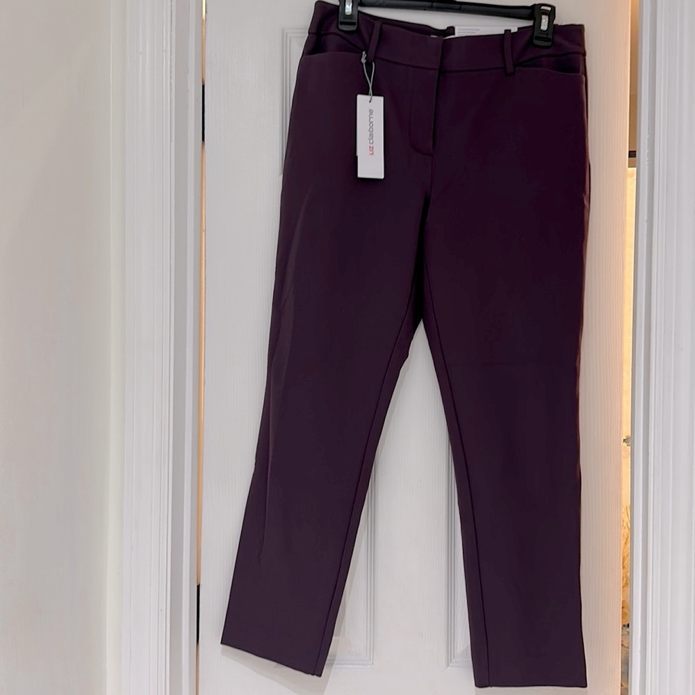 Liz Claiborne contoured waistband pants